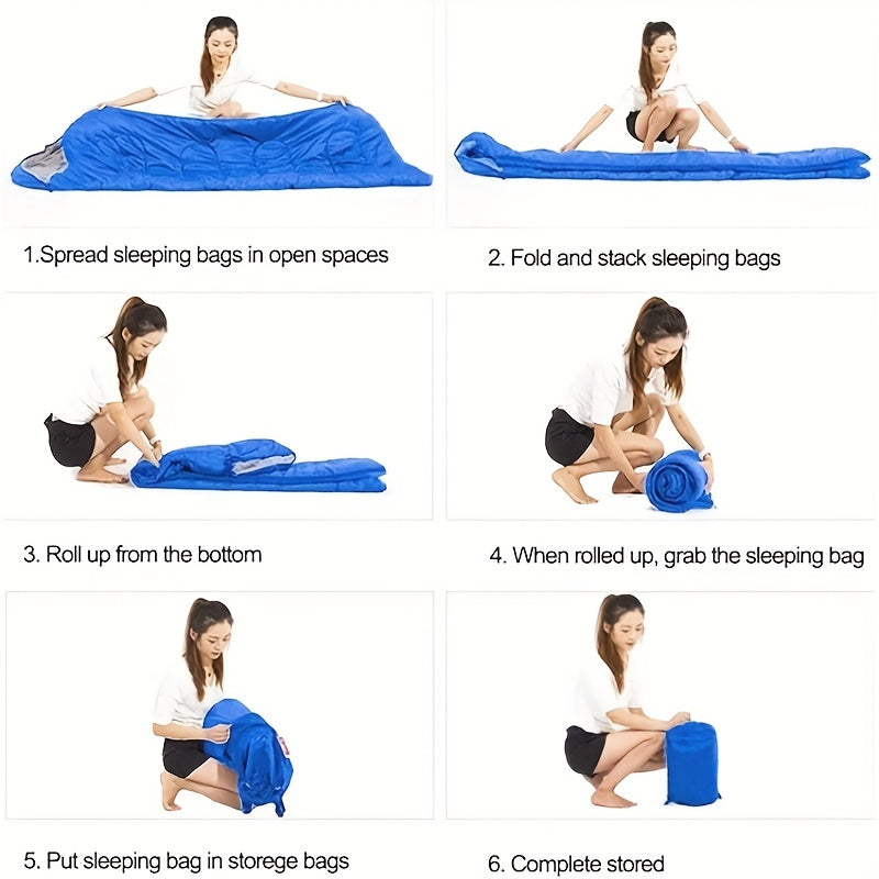 Carvallo Nordhavn Trek | Med huva & Varm foder | För -5°C till 20°C | 210 × 75 cm | Lätt & Kompakt