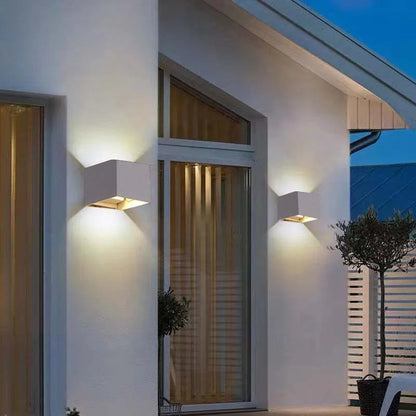 Vägglampa Modern Svart Aluminium LED Lampa