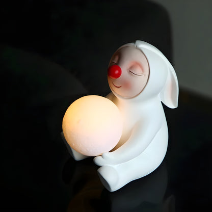 GlowRabbit Lampa – Förtrollande USB-bordslampa med uppladdning