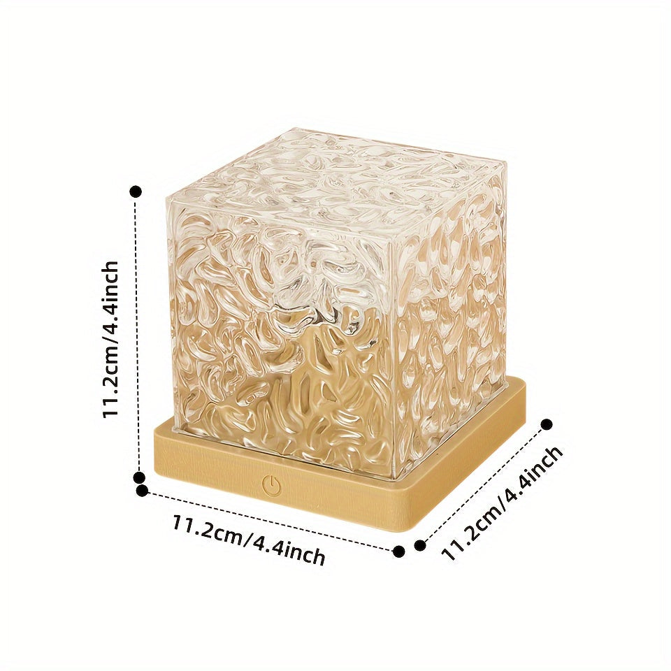 LumiGlow - Acryl USB Nattlampa med Touch Control