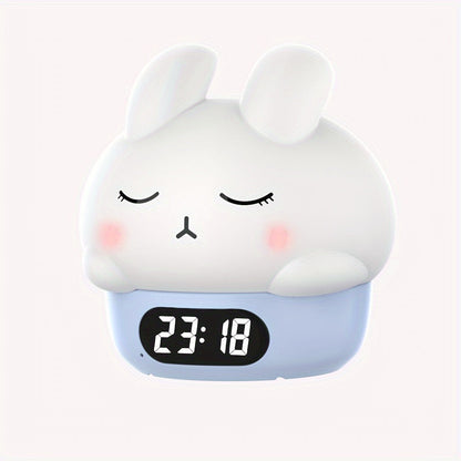 Färgförändrande Nattlampa och Väckarklocka för Magisk Sömn