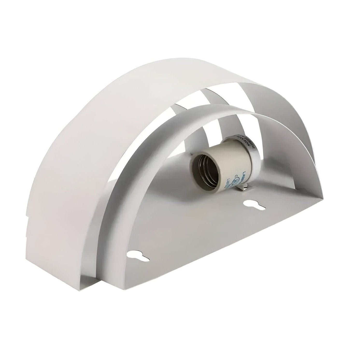 CrescentWave Light - Modern Halvmåne Metall Vägglampa