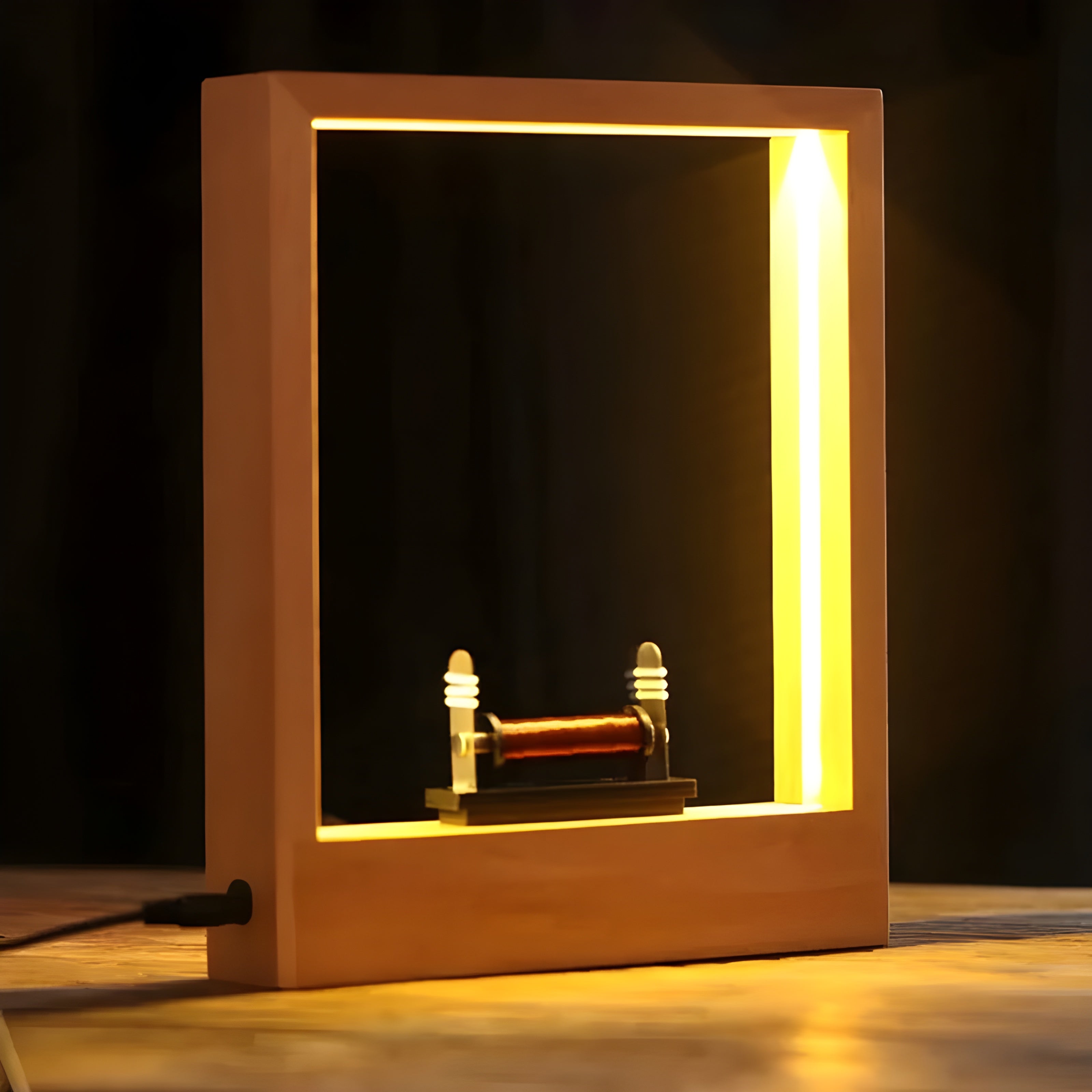 MagicDrift Lampa – 3D LED Nattljus i slowmotion