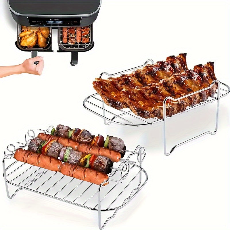 Air Fryer Tillbehörsset med BBQ Spett