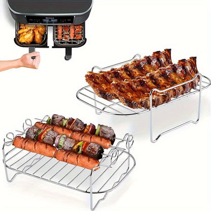 Air Fryer Tillbehörsset med BBQ Spett