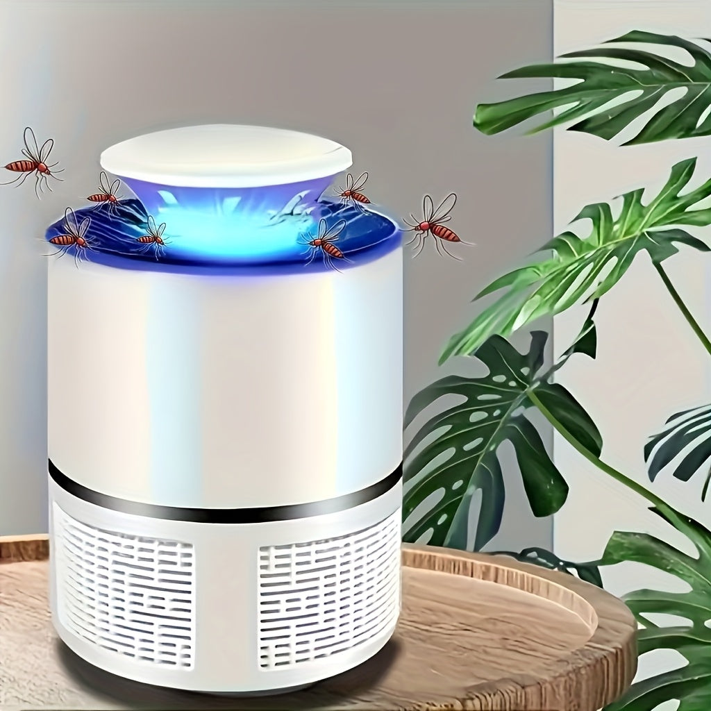 Carvallo LumoSilent | Tyst &amp; Effektiv | Med USB-anslutning &amp; Blåljus | För Inomhus &amp; Täckta Utomhusområden