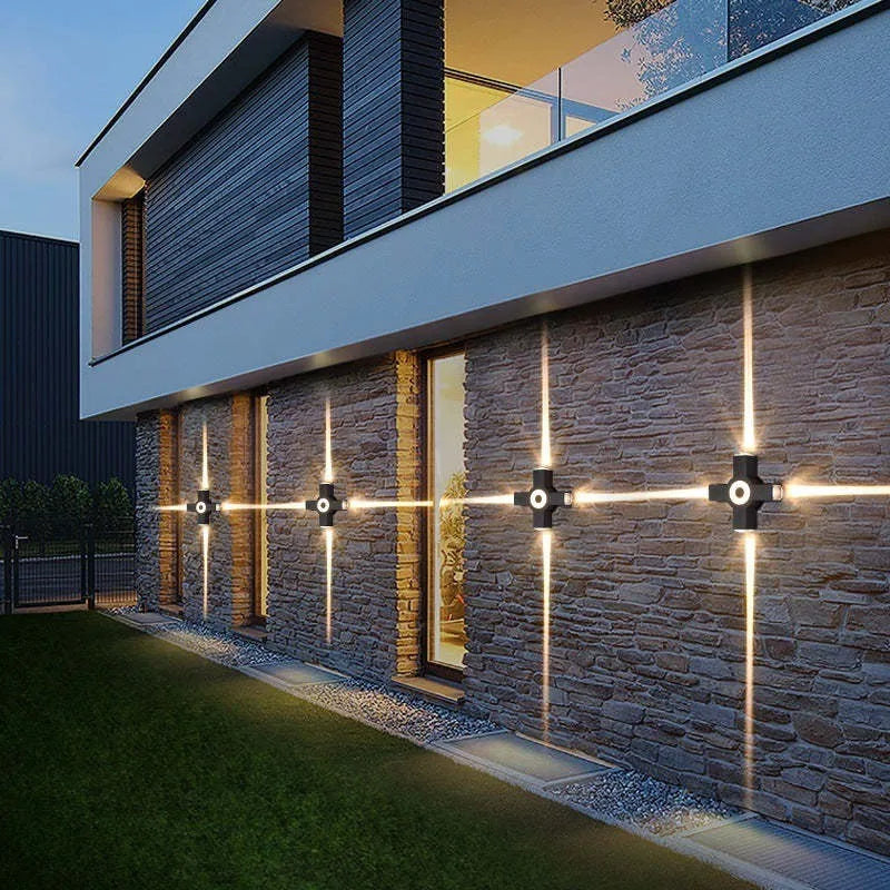 Vägglampa Modern Akryl Utomhus LED Lampa