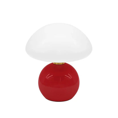LumiGlass - Modern LED Bordslampa med Glasskärm | Dimbar &amp; Energibesparande