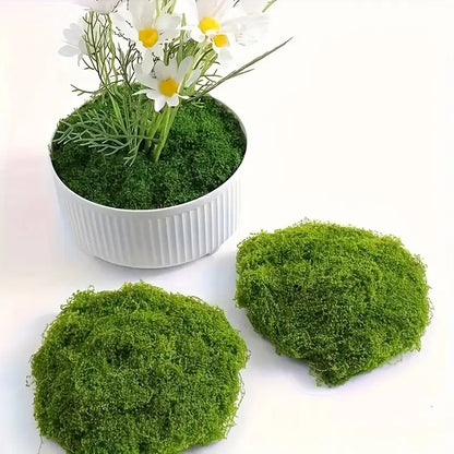 Konstgjord mossa för landskapsdesign – Mossa och blommor för dekoration och floristisk