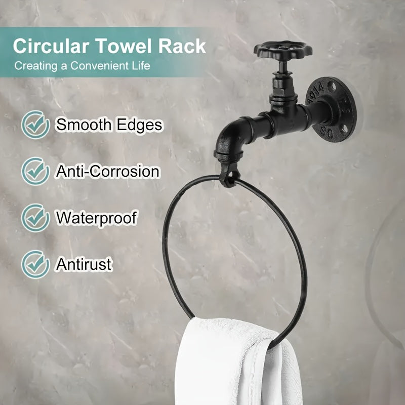 Industriell Handdukshängare - För en Rustik Inredning