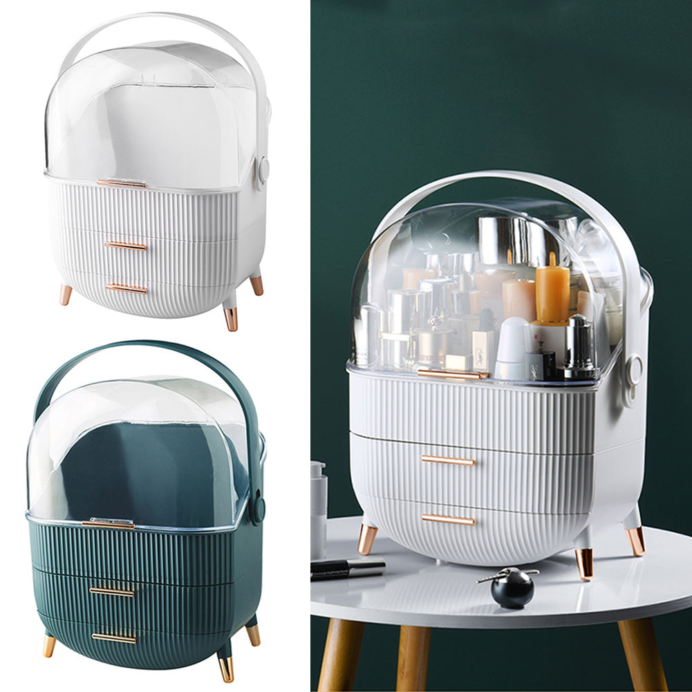 Makeup Storage Organizer med lådor - Kosmetisk bordsskåp