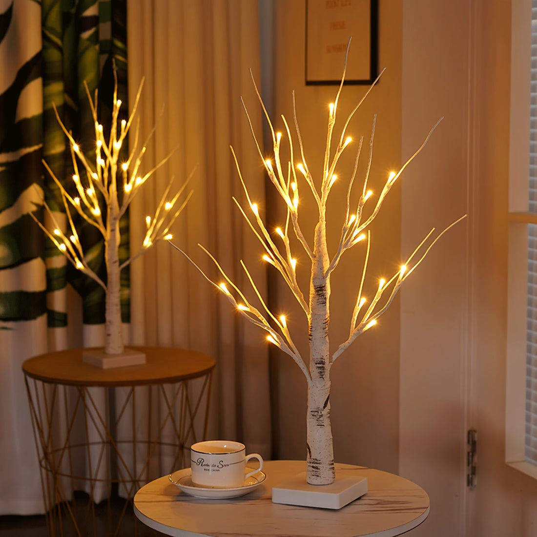 GlowTree - LED Bordsträd med Justerbara Grenar