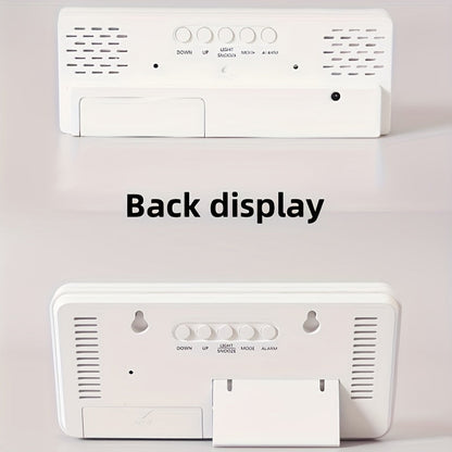 Färgglad LED Digital Klocka - För en Glad Start på Din Dag