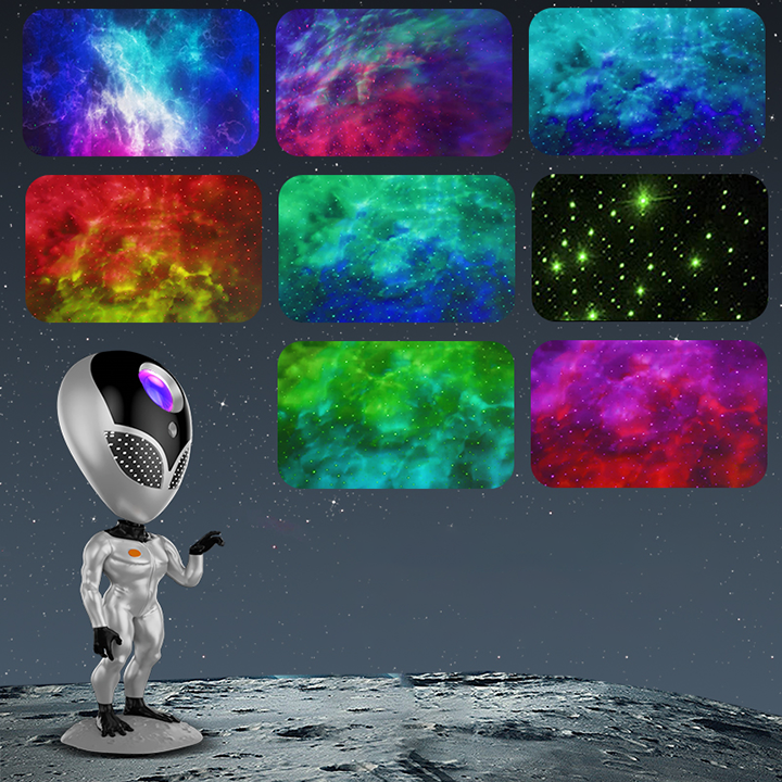 NebulaBeams - Alien Star projektor för förtrollande galaxutsikter