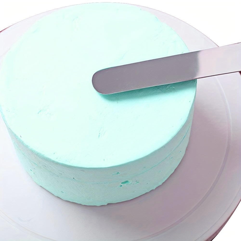 Set av tårtslickare i rostfritt stål 3-pack