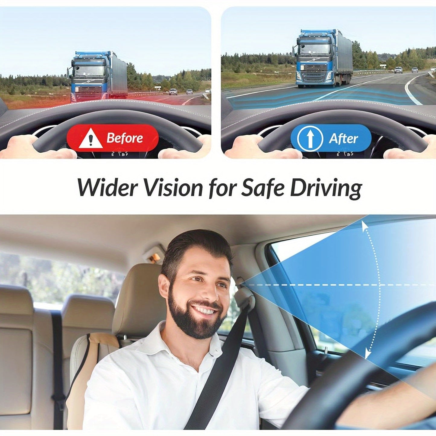 Carvallo Sitzkissen Triacomfort | Triangelform med minnesskum | Andningsbar & tryckavlastande | För bil & kontor