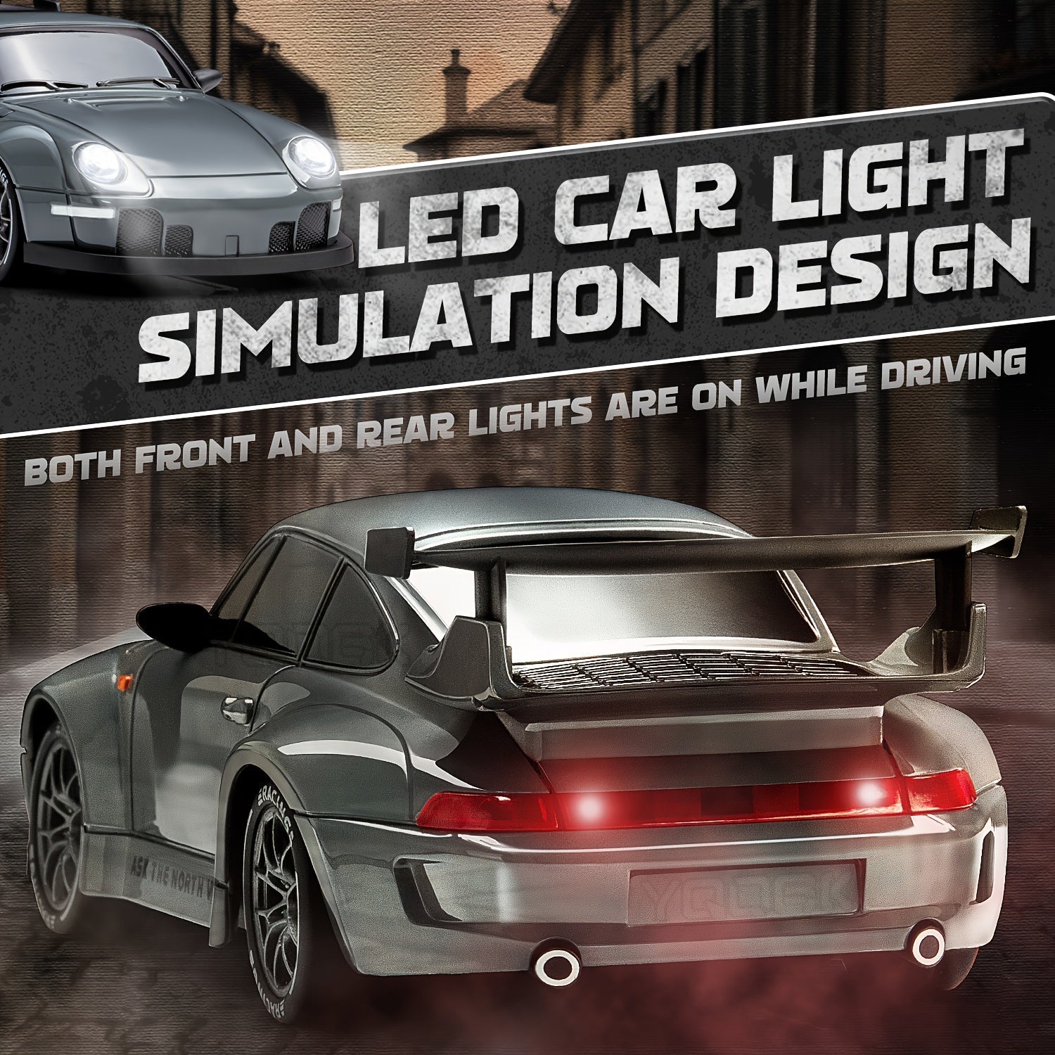 Fjärrkontroll Driftingbil med Racing Kit