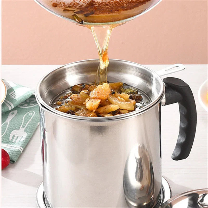 PurePour Oljesil – Enkelt och säkert filtrering av olja för hälsosammare matlagning