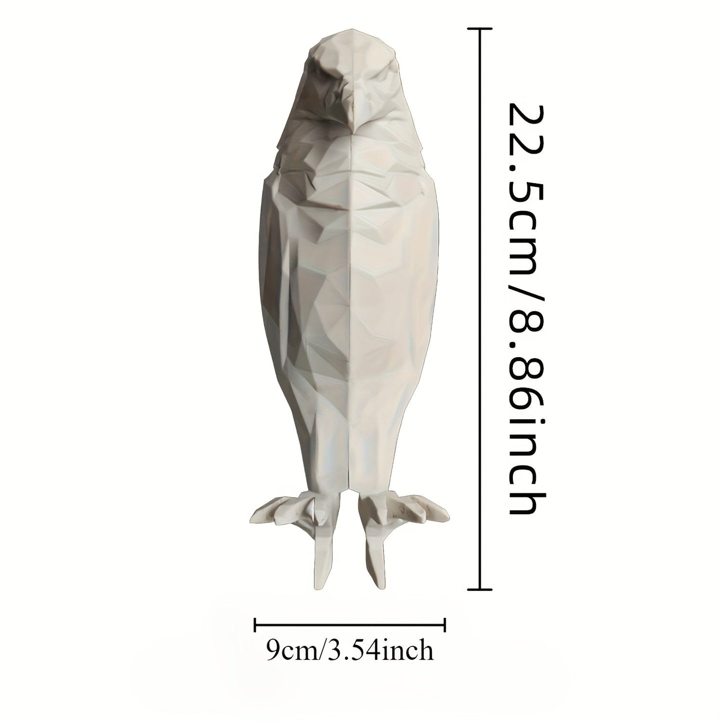 UggleGlow - Geometrisk Uggla LED Väggdekoration för Säsongsfirande