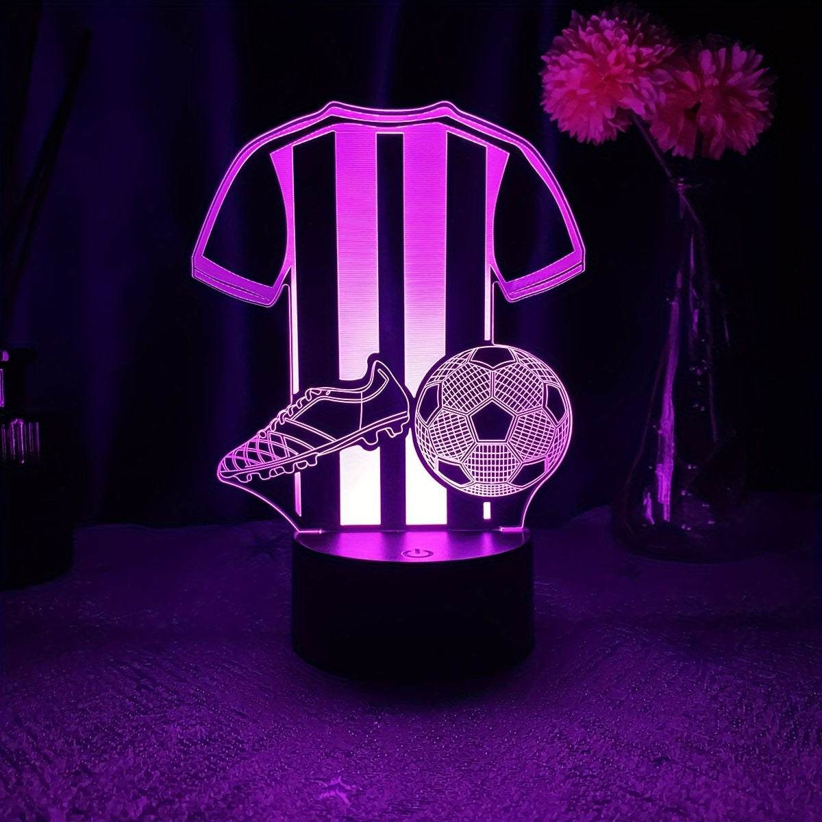 SportLamp - 3D LED Nattlampa för Fotbollsfans
