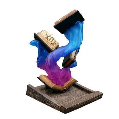 MystiCraft – Flytande öppna böcker med virvlande ånga för en magisk skärm