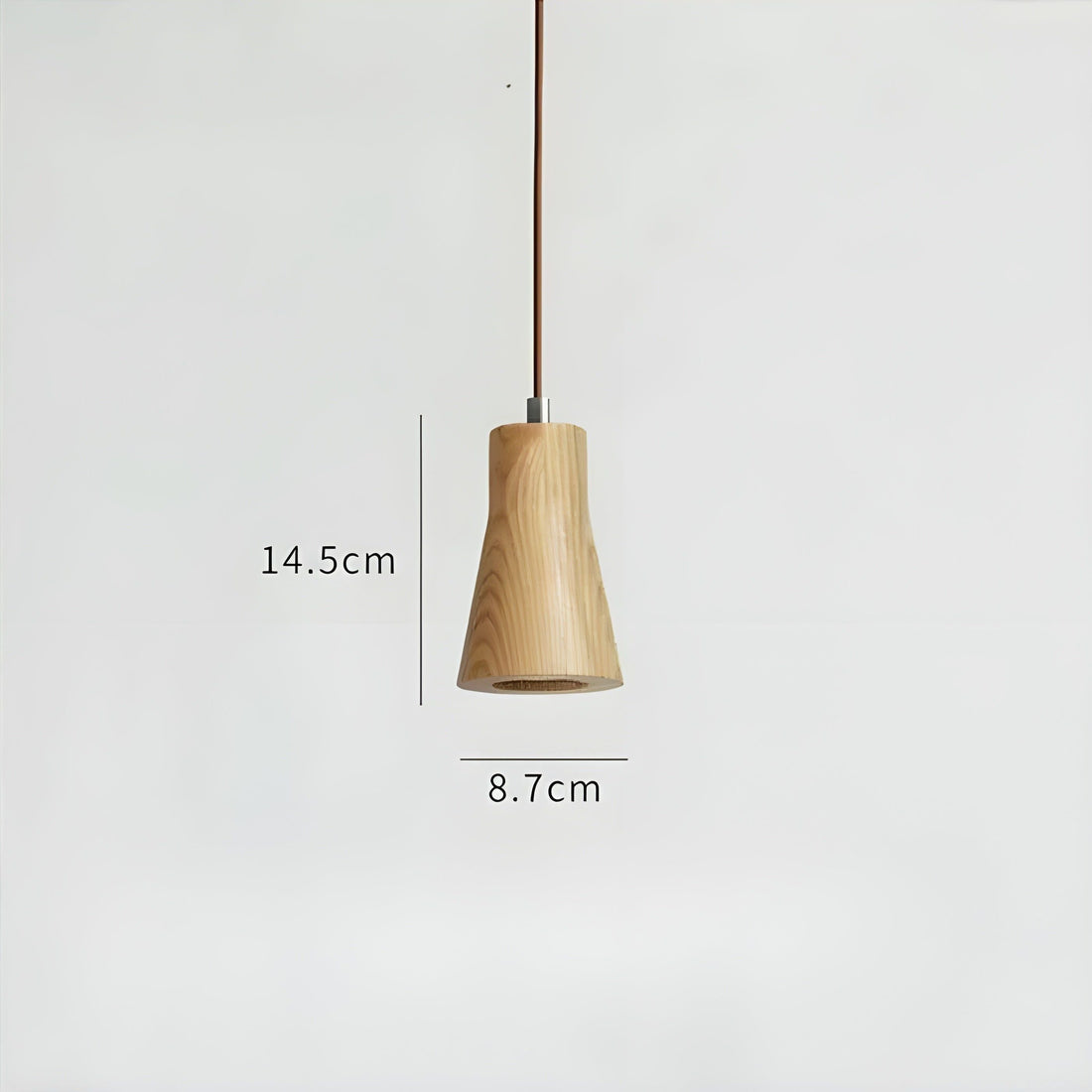 LuxeTrail Light - Skandinavisk Trä Pendellampa