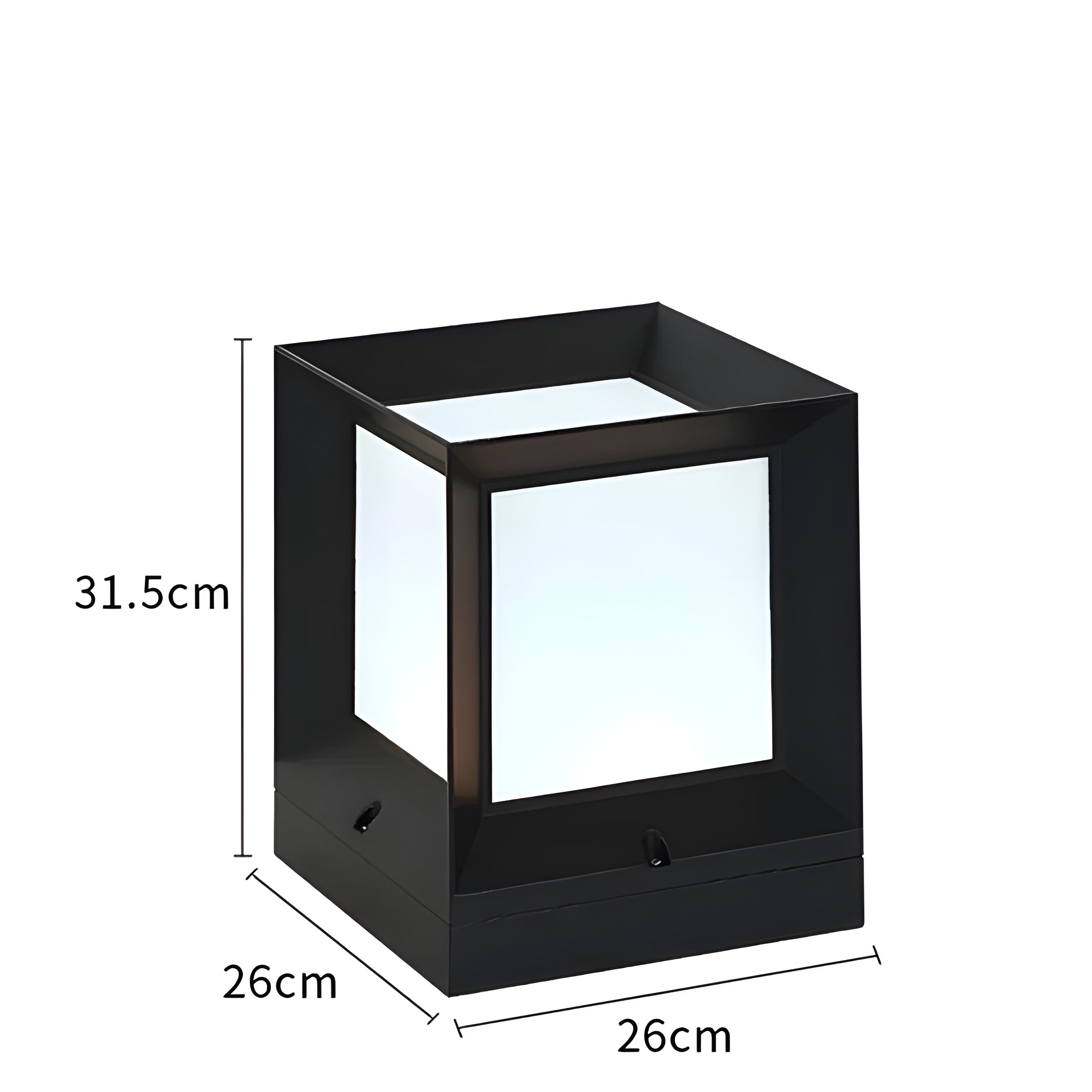 GroveGlow Light - Avslappnad LED-utomhuspelarlampa