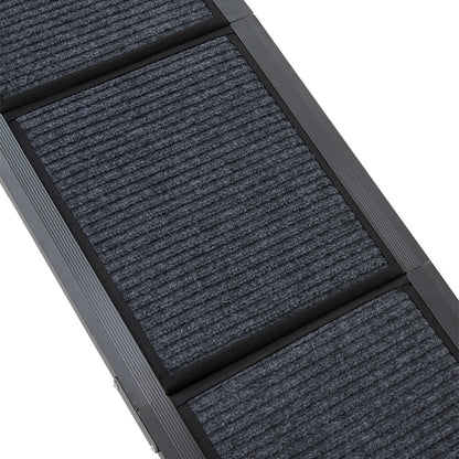 Hundbil Ramp Fällbar Bärbar Tungt Användning Säker Lätt