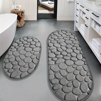 Anti-slip Badmatta Set - För Säkerhet och Komfort