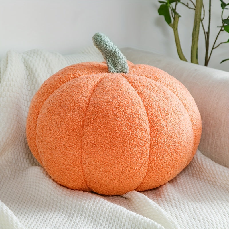 Mysig Pumpa Kudde - Mjuk, Färgglad Dekoration för Halloween och Fester