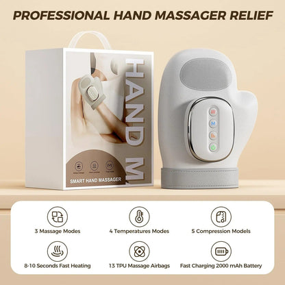 Professionell Handmassageapparat med värmekompression lindring