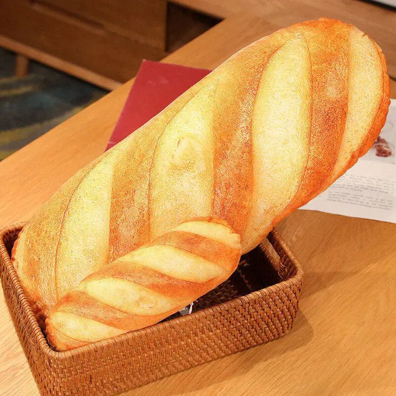 BAGUETTINA – Plysch-Baguette-kudden för mysig komfort