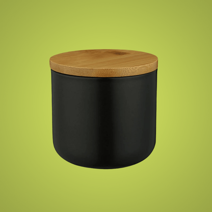 BambooFresh – Lufttäta keramikförvaringsburkar med naturliga bambulock
