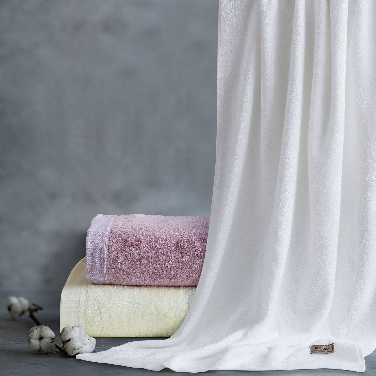 BAMBOOSOFT – absorberande bambuhandduk med ultramjuk känsla