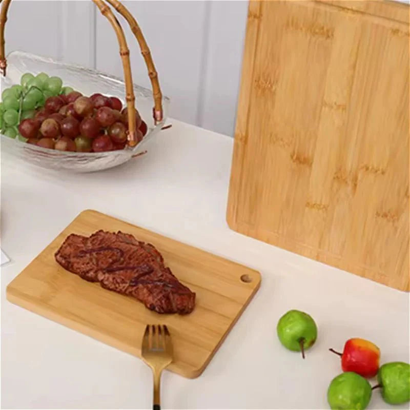 BAMBOOVIA – Premium Bambu Skärbräda Set