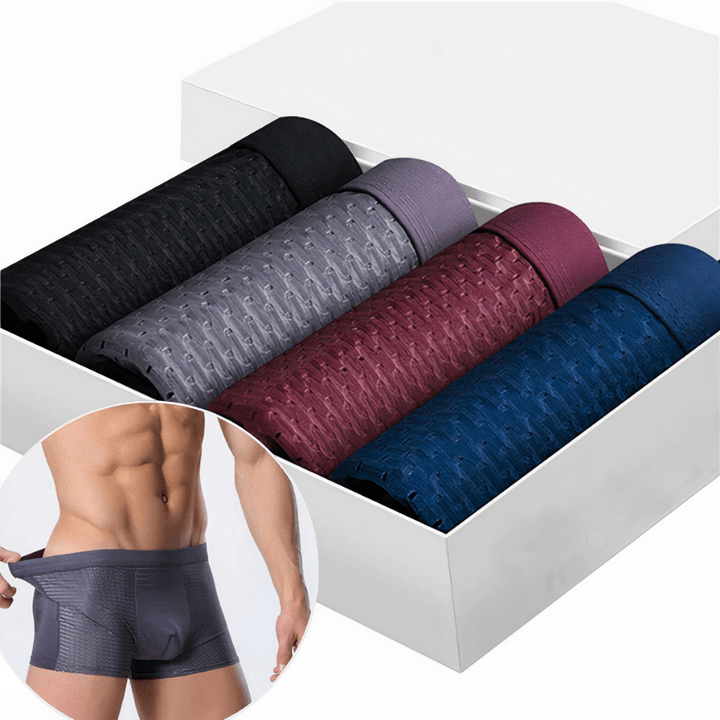 BAMBOOWEAR – Herrarnas bambusboxershorts för ultimat komfort