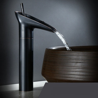 Antik Vattenfall Badrum Handfat Blandare