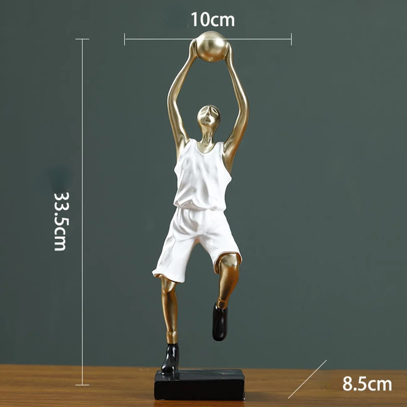 Basketbollspelare Heminredning Ornament för Sportentusiaster
