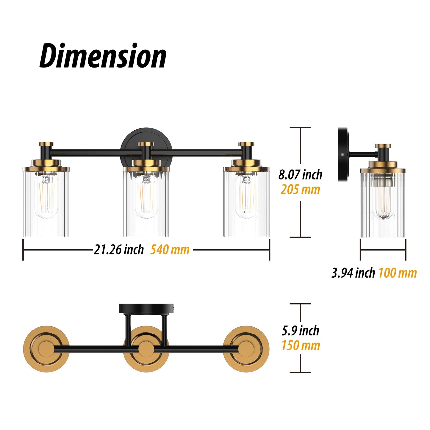 LumiWarm Dimbart Badrumslampa