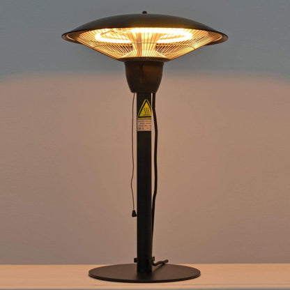 Elektrisk Terrassvärmare med Borddesign