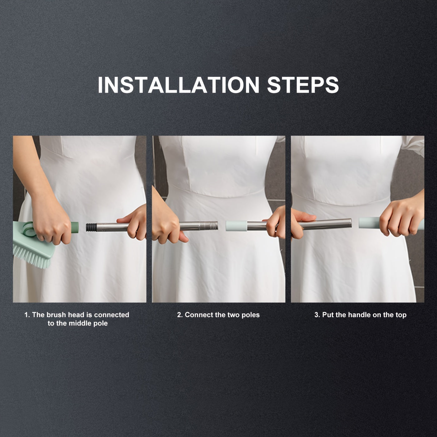 Golvborste med förlängningshandtag – Effektiv och ergonomisk rengöring utan ansträngning