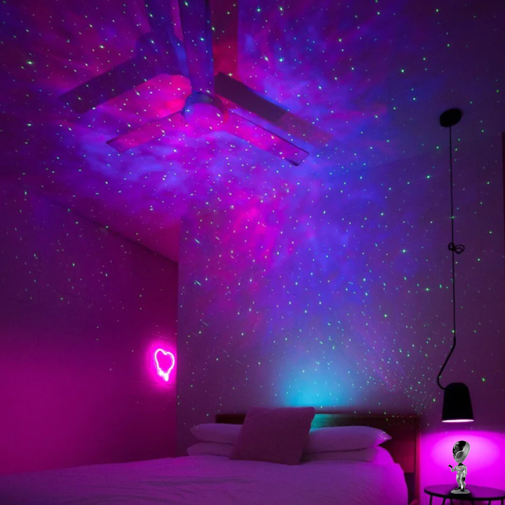 NebulaBeams - Alien Star projektor för förtrollande galaxutsikter