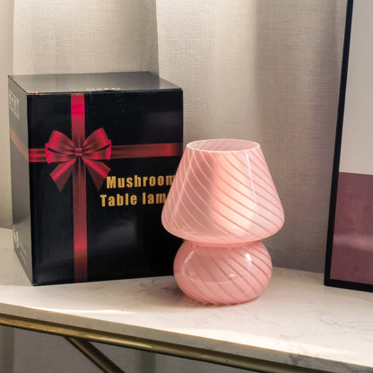 Randig Bordslampa - Atmosfärisk och Tidlös Design