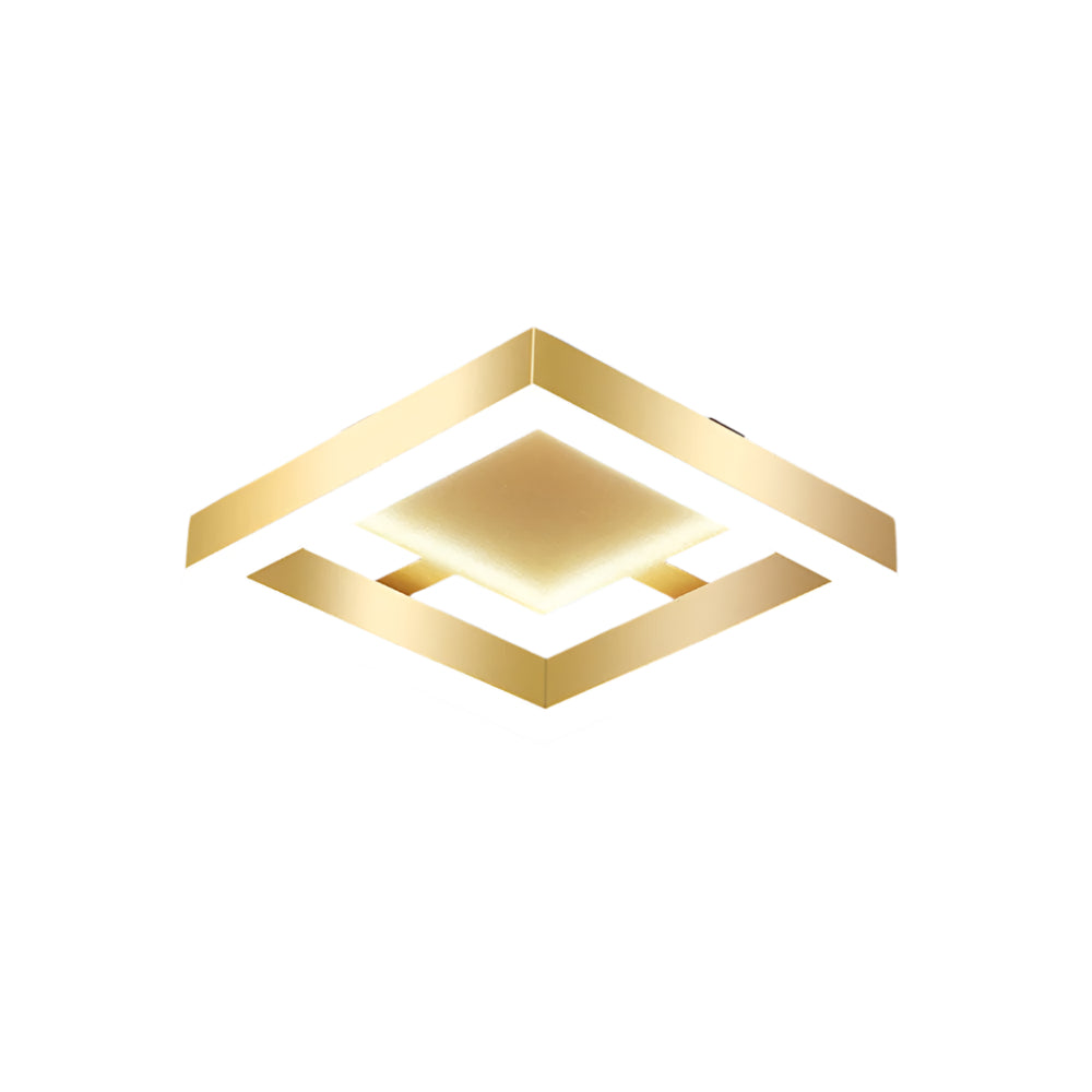 Guldfinish Infällda LED Takarmaturer – Modern Stil