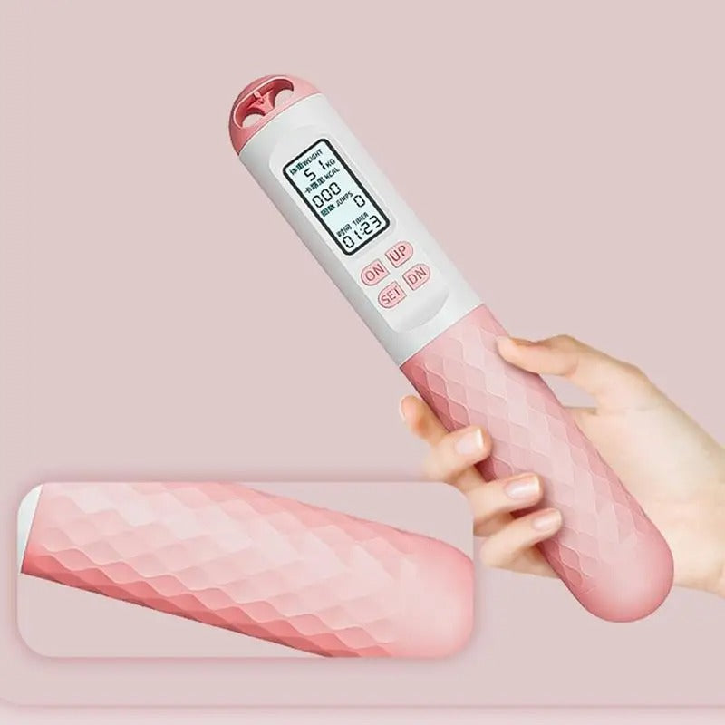 Viktad trådlös hopprep med räknare – Smart fitness hopprep för hemträning