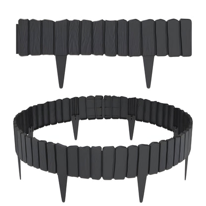 TerraEdge - Gräskanter Plast med Pålar