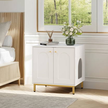 Dold kattlåda sidobord