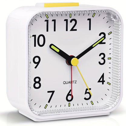 Tidslös Resa Klassisk Fyrkantig Resa Väckarklocka Snooze