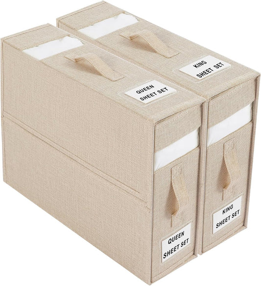 Carvallo – Fällbar Organisatör för Prydligt Organiserad Sängkläder