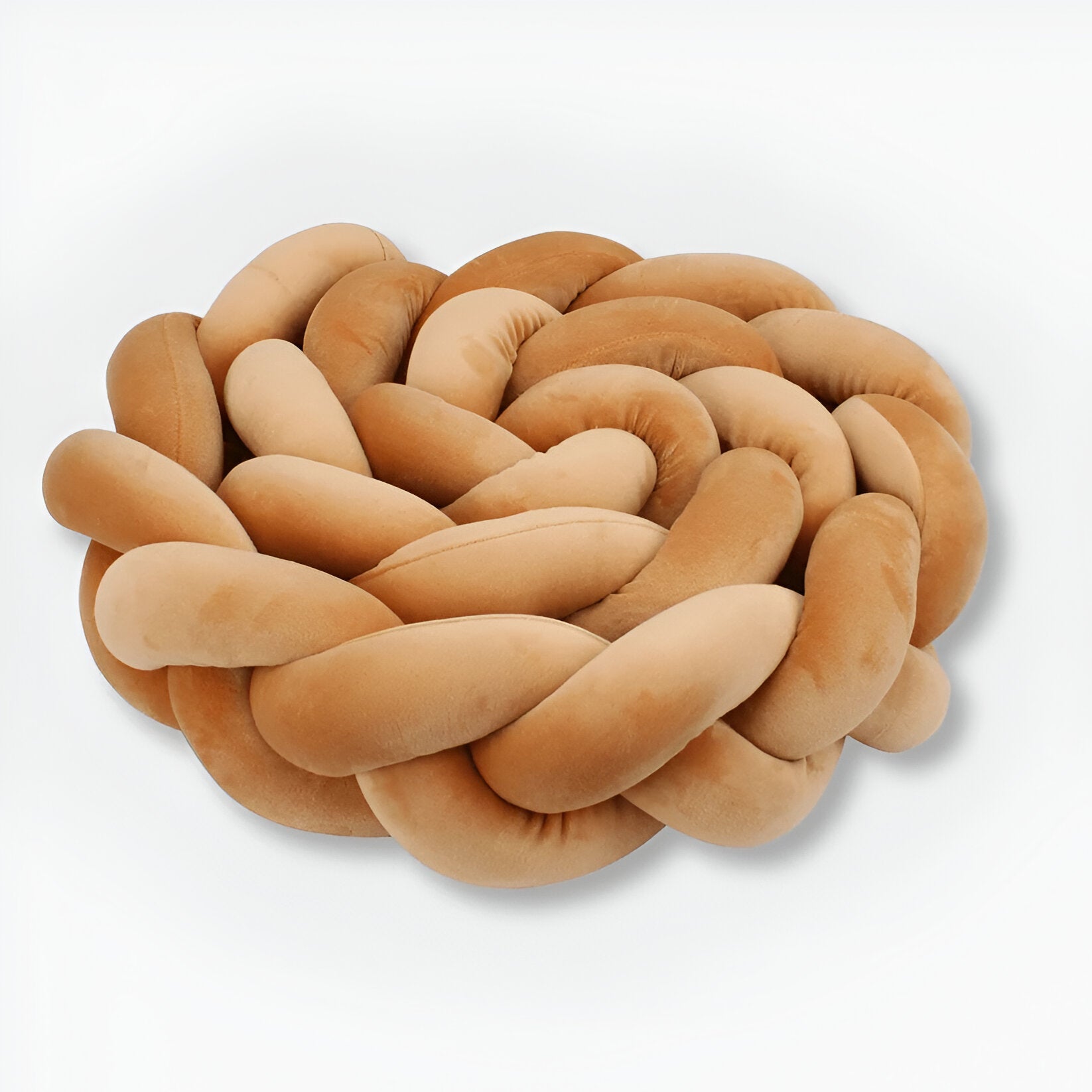 SnuggleBraids Plush - Handgjord Knuten Flätad Plush